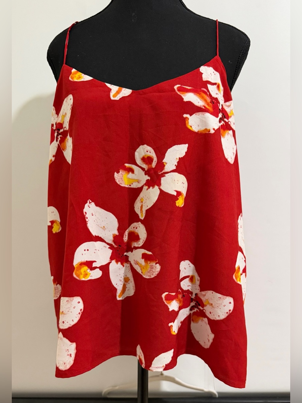 Dalia tropical Hawaiian printed floral blouse tank